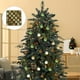 thumbnail image 1 of Juego de 49 adornos navideños de terciopelo | Bolas de plástico flocadas para decorar el árbol | Bolas colgantes de 3 cm para la decoración navideña del hogar, 1 of 5