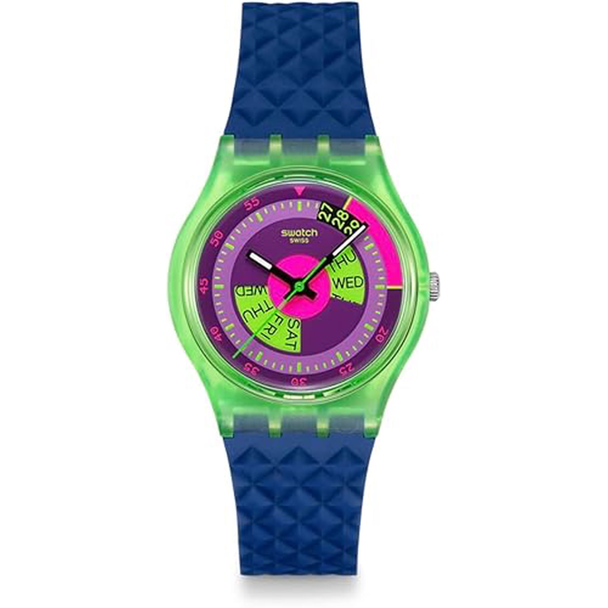 Swatch Gent Biosourced Unisex Watch Casual Plastic Transparent Quartz Waterproof