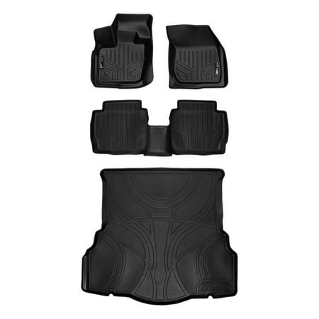 Maxliner 2017 2019 Ford Fusion Non Hybrid 2 Row Set Floor Mats Maxliner 2017 2019 Ford Fusion Non Hybrid 2 Row Set Floor Mats Maxtray Cargo Liner Black A0260 B0133 D0133