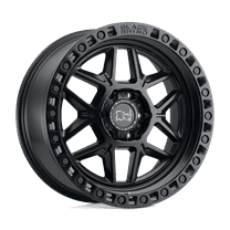 Black Rhino Kelso 20X9 6X139.7 -12Et 71.5Cb Matte Black Wheel