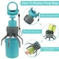thumbnail image 3 of Portable Lightweight Dog Pooper Scooper With Built-in Poop Bag Dispenser Eight-claw Shovel For Pet Toilet Picker Pet Products, 3 of 10