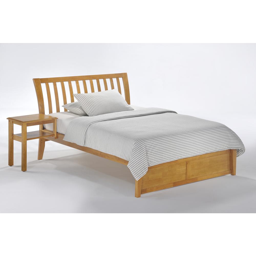 Night Day Furniture Clove Hook On Nightstand In Medium Oak Finish Walmart Com Walmart Com