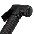 thumbnail image 4 of Cobre Inodoro Bidé Rociador Cabeza Rociador de Pañales Soluciones Interiores ~ Negro, 4 of 9