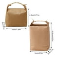 thumbnail image 4 of Maytalsory 10pcs/set Rice Storage Bag Sealable Kraft Paper Bag For time by Long-lasting Freshness Pet Food Gift, 4 of 6