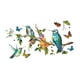thumbnail image 5 of Calcomanía de pared de colibríes, pegatinas de pared de pájaros, impermeables, modernas, con colibrí en de un , calcomanía de flores para, 5 of 9