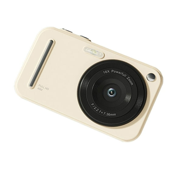 Digital Camera 48MP 1080P Resolution Beauty Mode 16X Zooming Shockproof