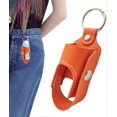thumbnail image 5 of Leather Inhaler Case,Portable Outdoor Inhaler Storage Holder MultiPurpose Storage Tool for Home, School, Camping, Travel, and Business Trip Orange1, 5 of 5