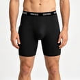 thumbnail image 3 of Paiwinds Men's Long Underwear Shorts with Side Pocket Breathable Athletic Boxer Briefs Fitness Running Sports Trunks, 3 of 8