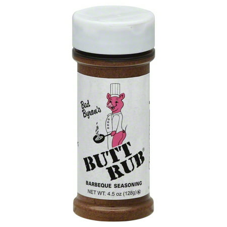 Bad Byron's Butt Rub Barbeque Seasoning, 4.5 oz (Best Barbecue Dry Rub)