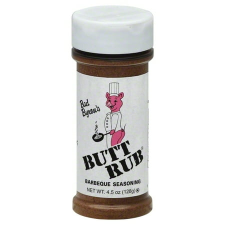 Barbecue Ribs Dry Rub - Bad Byron's Butt Rub Barbeque Seasoning, 4.5 oz