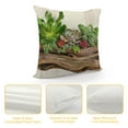 thumbnail image 4 of Fenyluxe Throw Pillow Covers Tropical Succulent Plant Pillow Cover Decorative Home Pillow Case Summer Leaves Green Theme Cushion Cover Decor Sofa Couch 20x20in, 4 of 5