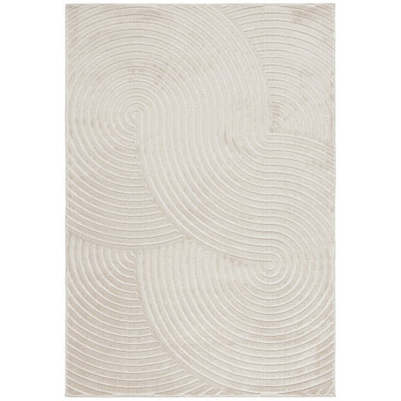 SAFAVIEH Selena Devyn Abstract Area Rug, Beige, 5'3" x 7'6"