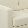 thumbnail image 5 of OSP Home Furnishings Pacific LoveSeat In Cream Fabric, 5 of 5