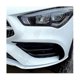 thumbnail image 5 of Front Fog Lamp Brow Decorative Frame Front Bumper Spoiler Front Bar Wind Knife Auto For W118 C118 C, 5 of 5