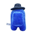 thumbnail image 3 of Among Us 7 Inch Plush | Blue Crewmate w/ Hat, 3 of 5