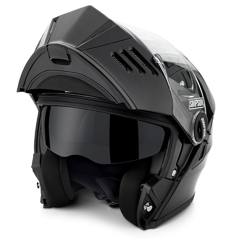 Simpson Helmets M59XL3 Mod Bandit DOT/ECE Motorcycle XLarge Flat Black - Walmart.com - Walmart.com