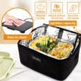 thumbnail image 4 of Aotto Electric Lunch Box Food Heater, 12V/24V Car Food Warmer, Portable Oven Heated Lunch Box for Adults - Cook, Reheat & Keep Meals Warm for Vehicle, 4 of 9