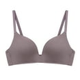 thumbnail image 2 of Gkeoshab Bra Gifts For Women Comfortable Thin Traceless No Steel Ring Converged And Adjustable Back Bra Grey 32, 2 of 3