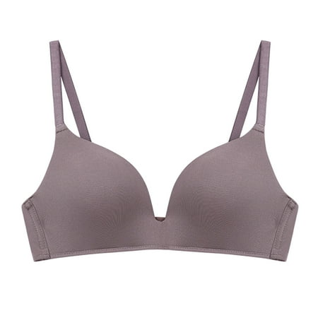

Yubnlvae Women s Comfortable Thin Traceless No Steel Ring Converged And Adjustable Back Bra