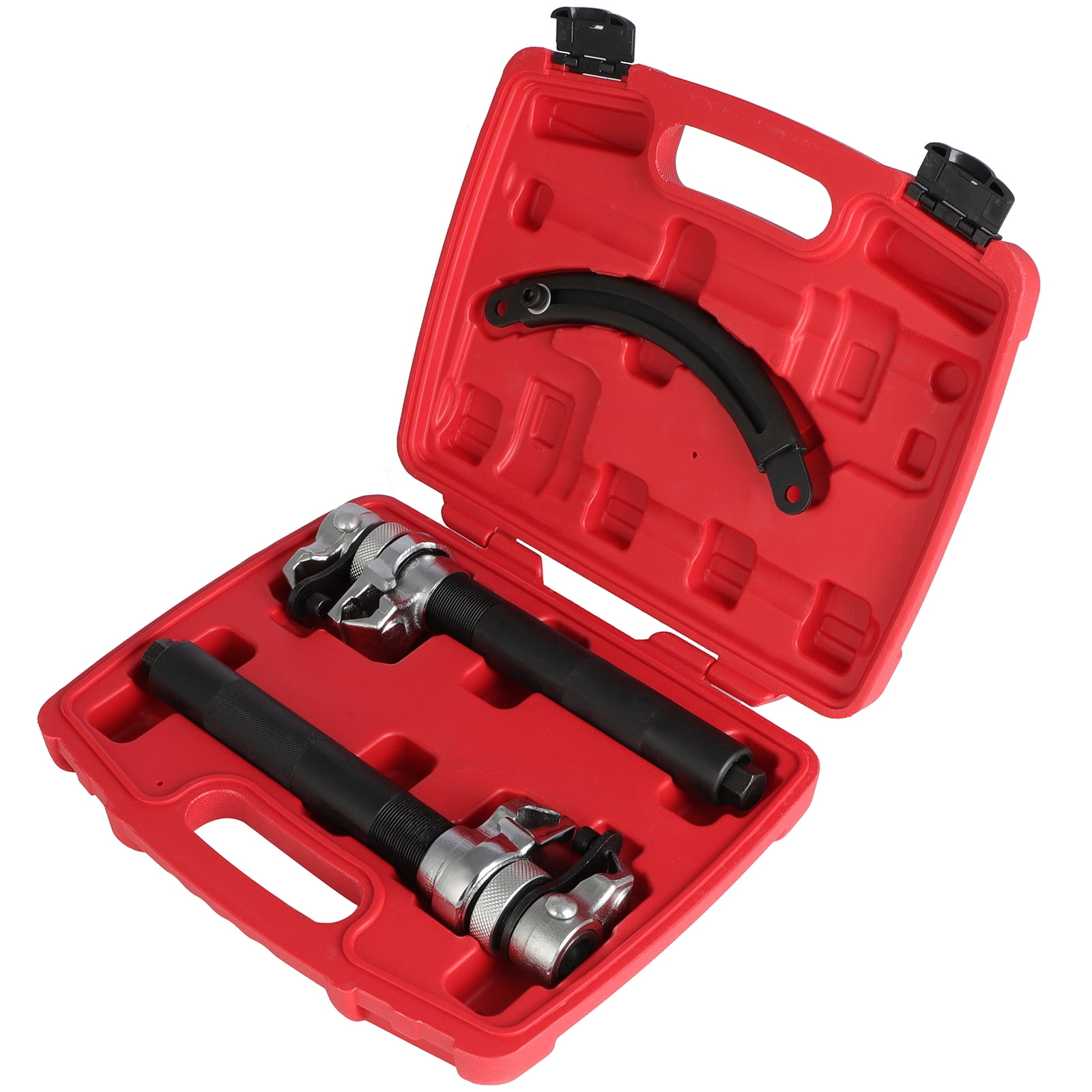 SCITOO Coil Spring Compressor Tool Automotive 2 pcs Heavy Duty Macpherson Strut Spring Compressor Set with Safety Bracket for Car Truck ATV UTV, 2200 LB Capacity, Coil Spring Compression Tool