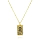 thumbnail image 1 of Collar de Tarot JeenMata La Emperatriz Joyas Colgante Personalizadas Unisex Baño de Oro Amarillo, 1 of 6