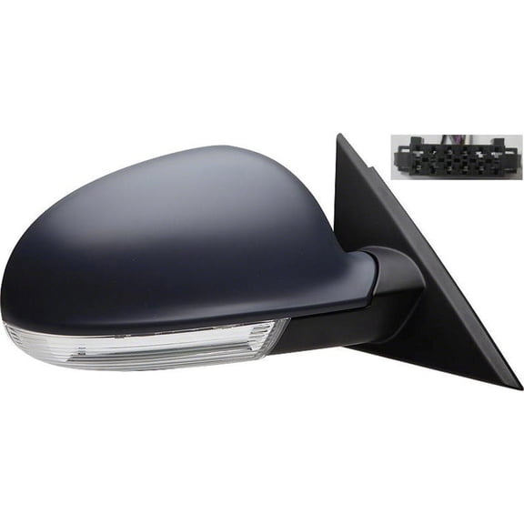 New Aftermarket  Passenger Side Right Heated Non-Memory Signal Non-Folding Power Door Mirror fits 2003-2005 Volkswagen Passat