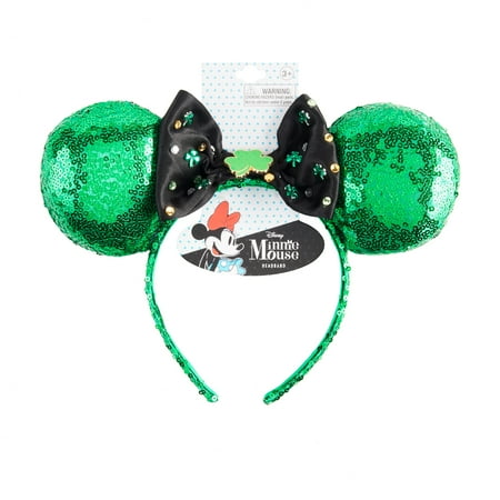 Disney Minnie Mouse Ears Headband St Pat
