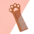 thumbnail image 2 of Peine para niña encantador, herramienta de corte de pelo, decoración con forma de pata de gato, peine portátil de aleación de Zinc, 1 ud. Sincero Electrónica, 2 of 3
