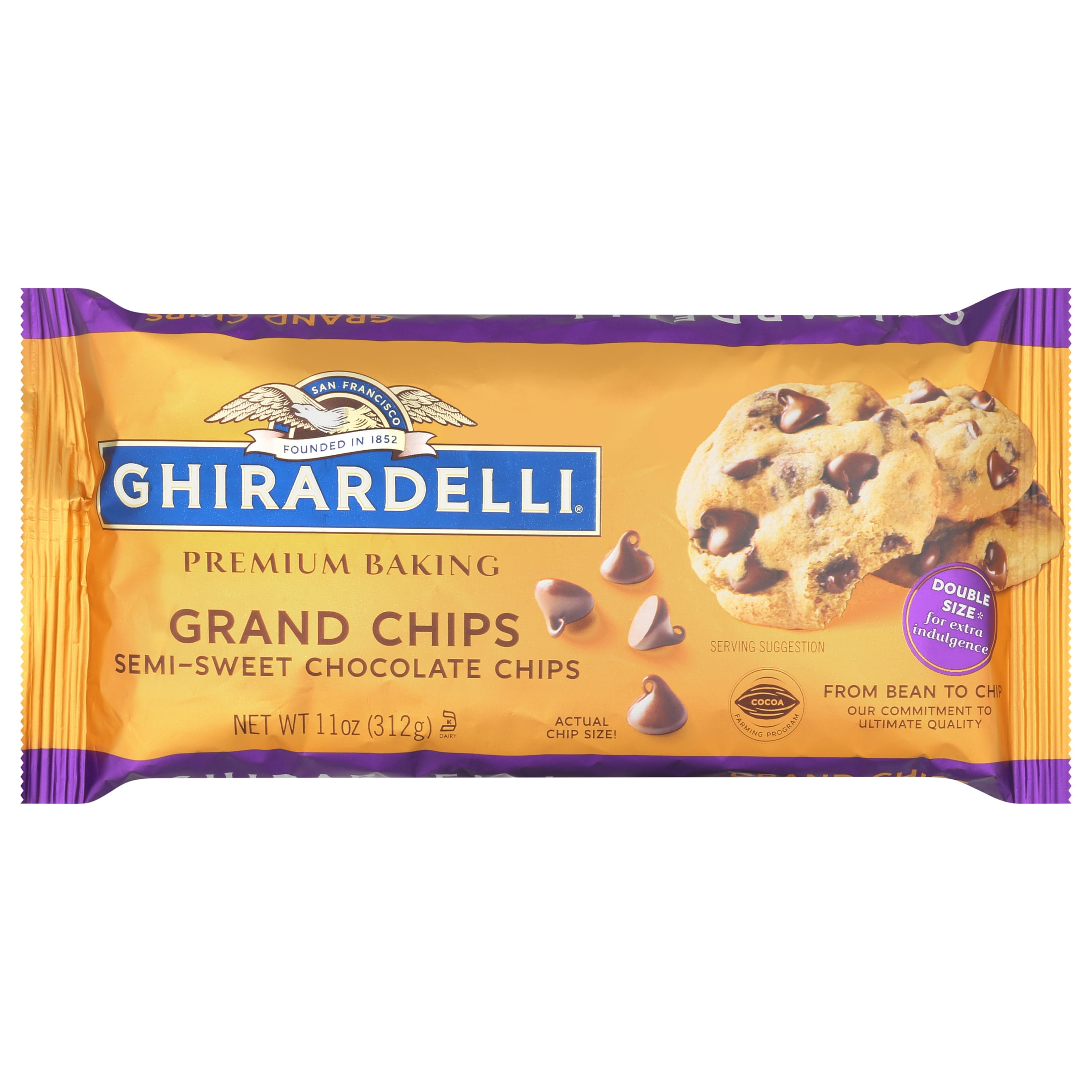 Ghirardelli 60 Cacao Bittersweet Chocolate Premium Baking Chips Chocolate Chips For Easter Cookies Oz Bag Walmart Com