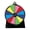 A, variant on YIFAEUX 8-Inch Acrylic Rainbow Prize Wheel with 12 Slots Dry Erase Spinning Wheel with Stand DIY Fortune Spinner Tabletop Roulette Party Board Game Props