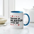 thumbnail image 6 of CafePress - Loves Me In Charleston Mug - 11 oz Ceramic Mug - Novelty Coffee Tea Cup, 6 of 6