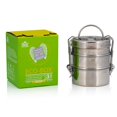 thumbnail image 4 of Indian-Tiffin 3 Tier Stainless Steel Small Tiffin Lunch Box, 4 of 5