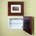 thumbnail image 2 of 14x11 Landscape Espresso Picture Frame Medicine Cabinet by Fox Hollow Furnishings, 2 of 2