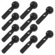 thumbnail image 2 of 10pcs Umbrella Beads Replacement Umbrella Bone Covers Folding Umbrella Parts Umbrella Tail Beads, 2 of 2