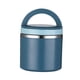 thumbnail image 2 of Fiambrera cubo termostático, vajilla de cocina, tazón de sopa portátil, caja de picnic al aire libre para picnic, hogar, dormitorio, camping, oficina 1000ml azul, 2 of 8