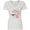 AA-White, variant on Inktastic Christmas Let it Snow Cute Snow Man with Snowflakes Women's V-Neck T-Shirt
