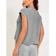 thumbnail image 4 of Chaleco sin mangas, jersey de punto Himosyber para mujer, gris, 4 of 6