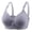 Gray, variant on VerPetridure Sports Bras for Women Padded Woman's Comfortable Breathable Bra Underwear No Underwire