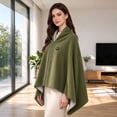 thumbnail image 2 of LKXOTTK USB Heated Shawl Wrap for Women Wearable Blanket with 3 Heat Settings Fast Heating for Indoor Outdoor, 150x80cm, 2 of 7