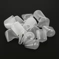 thumbnail image 4 of 20Pcs Rubber End Caps Protective Caps 28mm(1.1 Inch) ID Vinyl Round Tube Bolt Cap Cover Screw Thread Protectors, Clear, 4 of 5