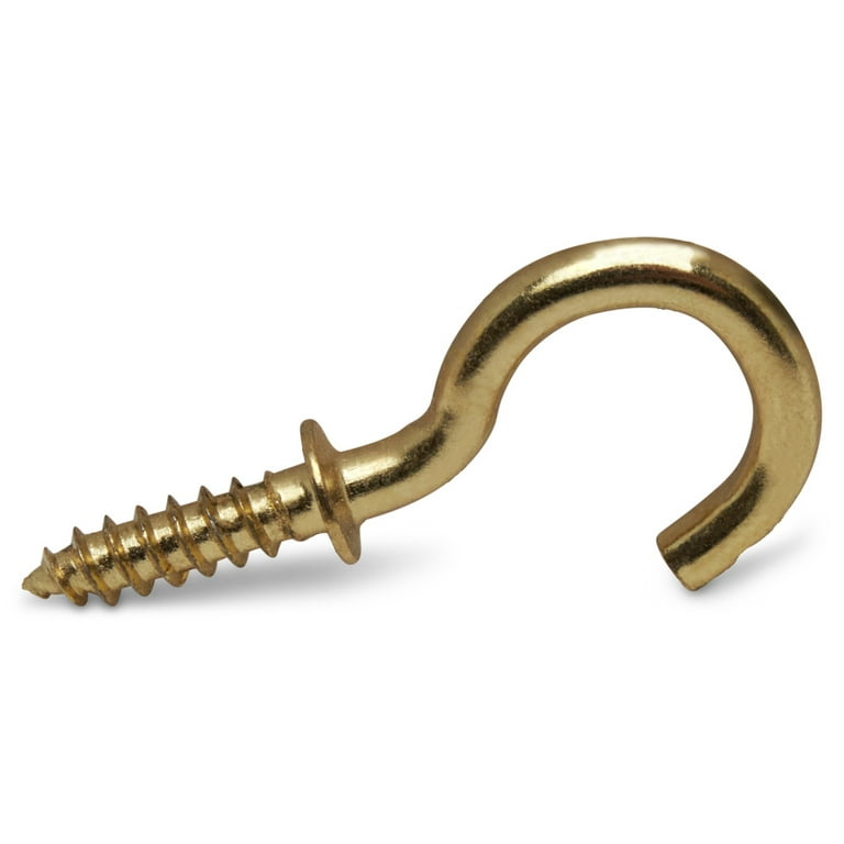 250 Pcs Small Screw Hooks 1/2'' Kit Screw Lights Hooks DIY Jewelry