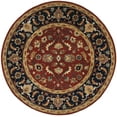 thumbnail image 2 of SAFAVIEH Royalty ROY256A Handmade Rust / Navy Rug, 2 of 5
