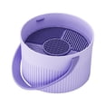 thumbnail image 3 of Limpiador de brochas de maquillaje Yuyangstore cepillo de cuenco Herramientas de Limpieza y secado Violeta, 3 of 8