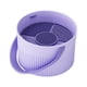 thumbnail image 3 of Limpiador de brochas de maquillaje, cuenco multiusos, limpieza de secado rápido Violeta, 3 of 9