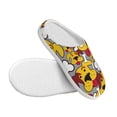 thumbnail image 3 of Yiaed Cute Dog Print Slippers Fuzzy Warm Cozy Slippers Non Slip House Slippers For Indoor Outdoor Slippers House Slippers-11, 3 of 7