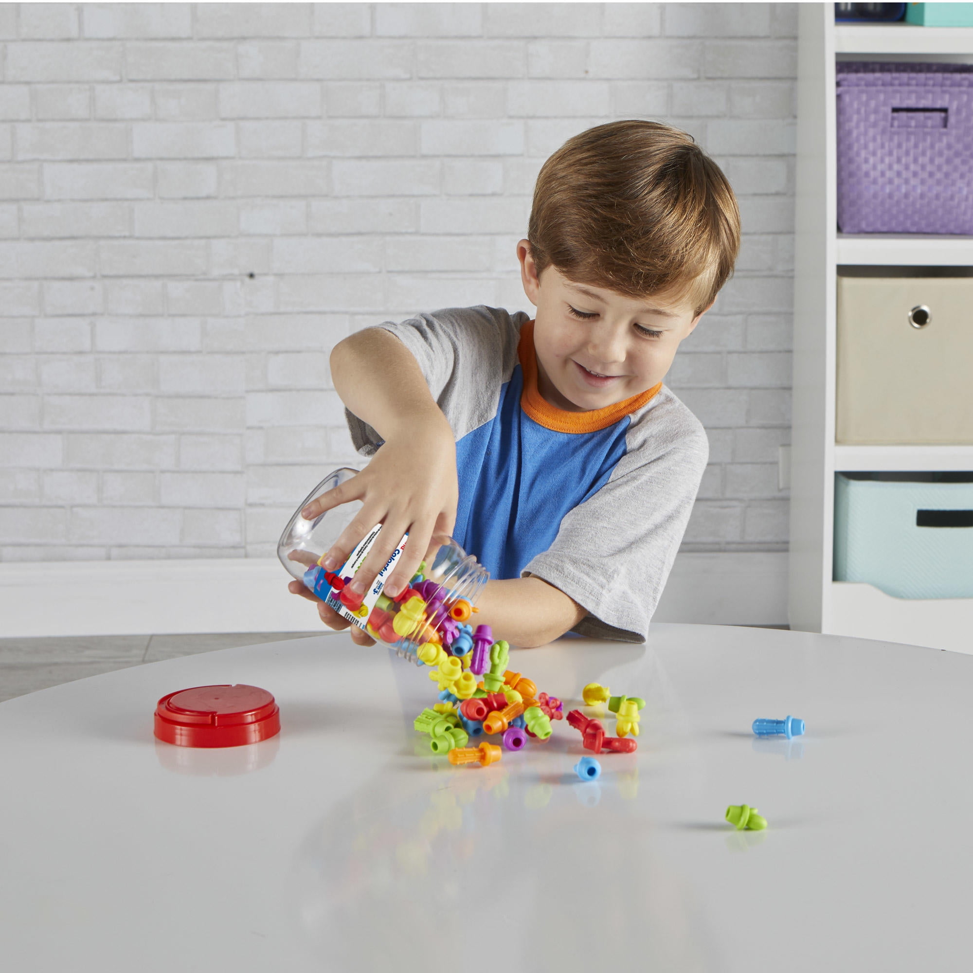 hand2mind Colorful Cactus Counters, Counters for Kids Math, Counting and Sorting Toys, Easter Egg Fillers