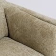 thumbnail image 5 of Noble House Julisa 58" Modern Chenille Fabric Loveseat with Removable Cushion, Fixed Backrest, Camel, 5 of 10
