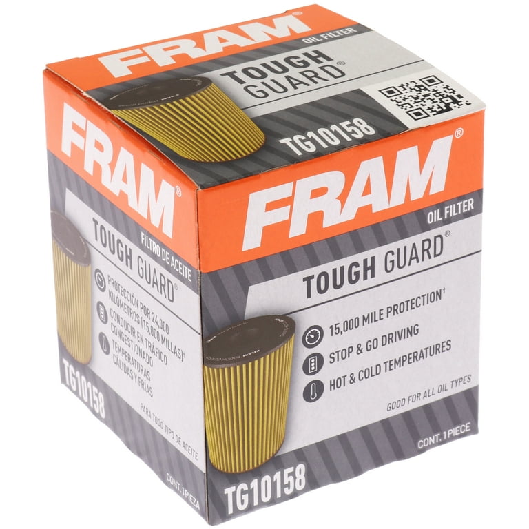 FRAM Tough Guard 15,000 Mile Oil Filter, TG10158 Fits select