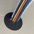 thumbnail image 2 of Construct Pro Speedy'Z Spring-Lock Cable Organizer Pass-Through Port (2” ID, Black), 2 of 5