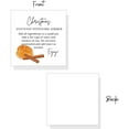 thumbnail image 3 of Christmas Stovetop Potpourri Simmer Instruction Cards  30 Pack  2.5 x 2.5" inches Square Card  Potpourri  White Christmas Design, 3 of 7